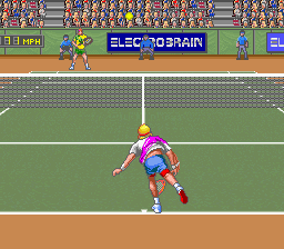 David Crane's Amazing Tennis (Japan) In game screenshot